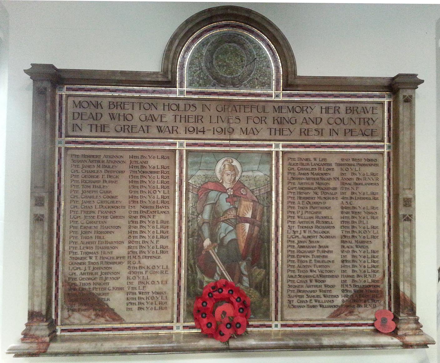 Memorial Tablet War Memorials Online
